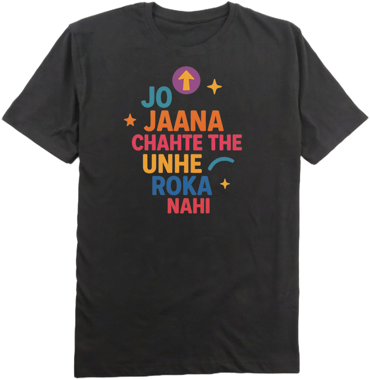 Jo Jaana Chahte The Unhe Roka Nahi T-Shirt