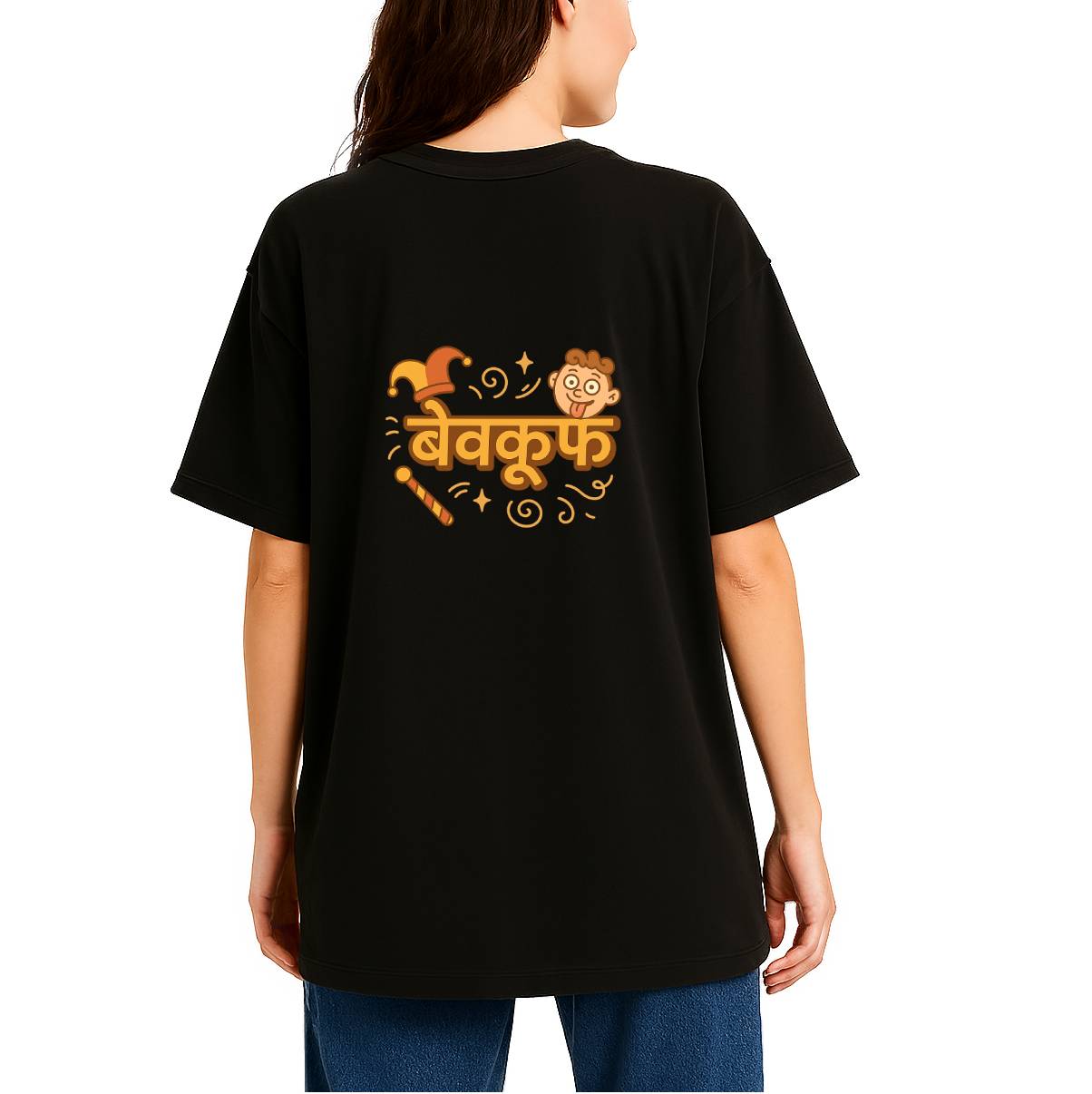 Bewkuf Women Oversized Tshirt