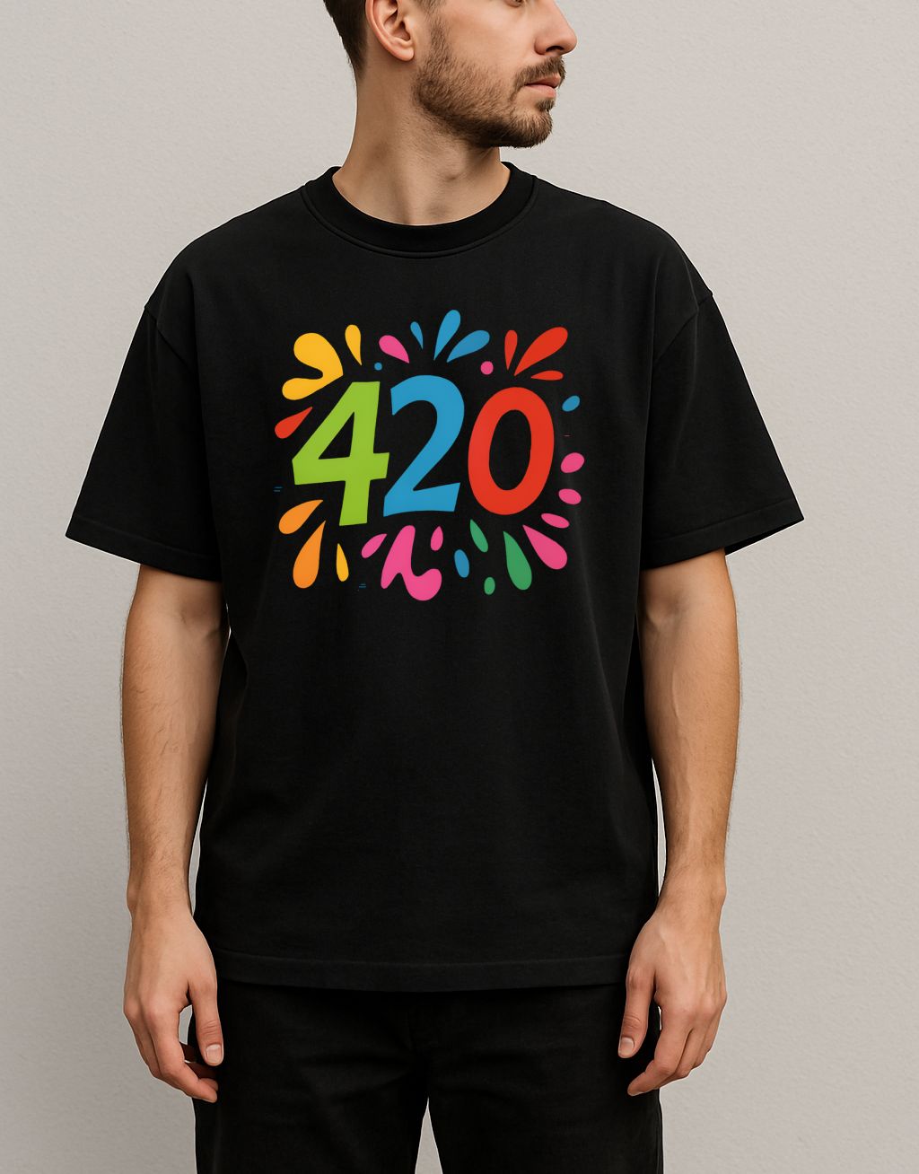 420 Men Oversized Tshirt