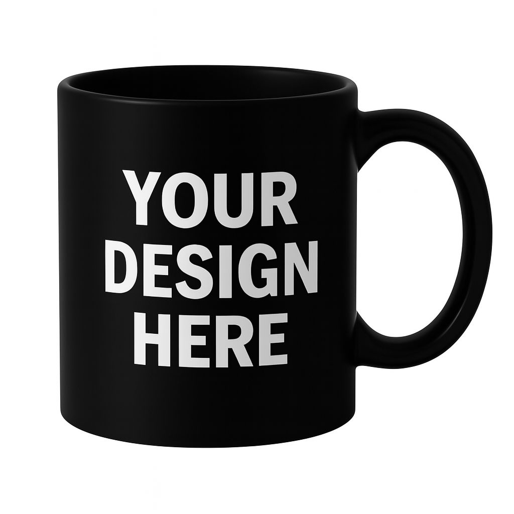 Black Custom Coffee Mug