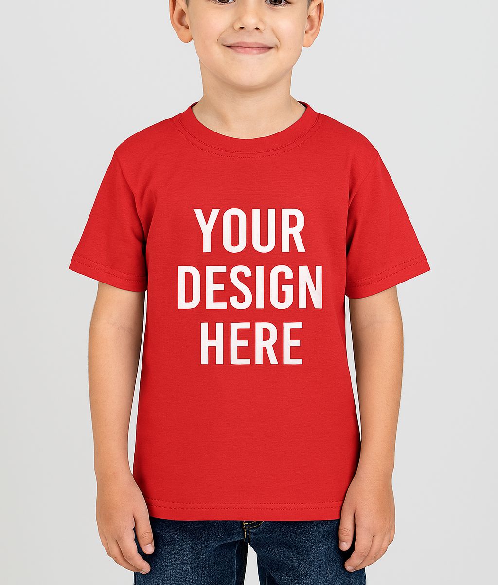 Boy Red Custom Tshirt