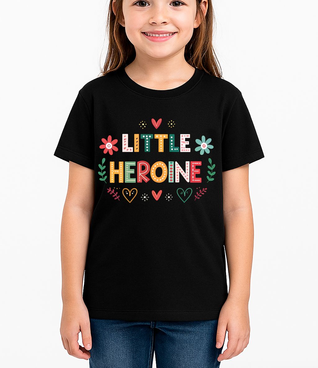 Little Heroin Girl Tshirt